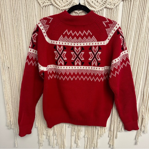 Vintage JCPenney red sweater - Picture 4 of 6